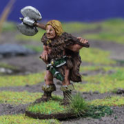 Human Hero with Great Axe