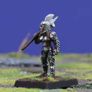 Female Warrior with Poleaxe