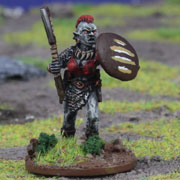 Female Orc Warrior 2 with Axe & Shield