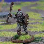 Male Orc Warrior 1 with Axe & Shield