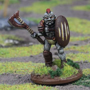 Male Orc Warrior 2 with Axe & Shield