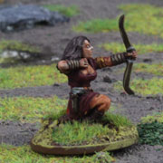Female Warrior 3 with Bow
