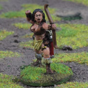 Female Warrior 6 with Bow