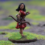Female Warrior 7 with Bow