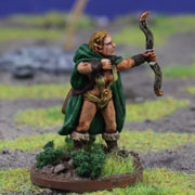 Female Elf Ranger 3 with Longbow